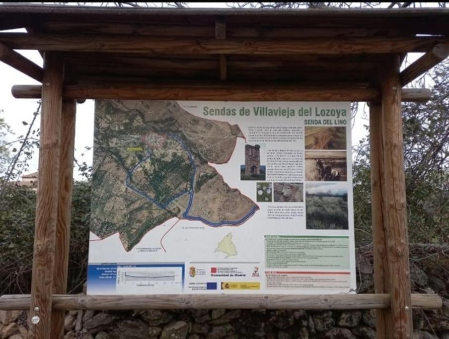 Casita Con Encanto Tranquilidad Villavieja Del Lozoya Wi-Fi En Sierra De Madrid Y A 50 Minutos De Capital Villavieja del Lozoya Exterior foto