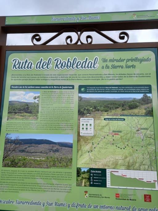 Casita Con Encanto Tranquilidad Villavieja Del Lozoya Wi-Fi En Sierra De Madrid Y A 50 Minutos De Capital Villavieja del Lozoya Exterior foto